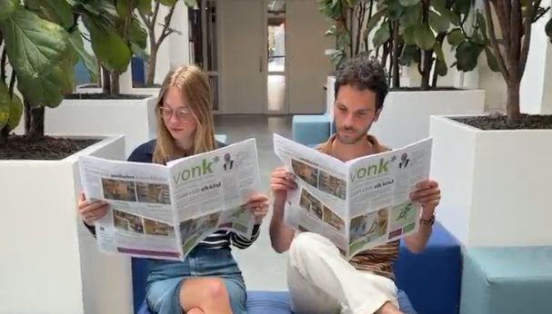 Vonk is de naam van de krant